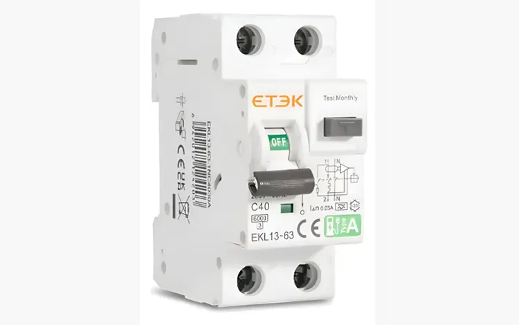 Interruptor Diferencial Residual Etek 40A